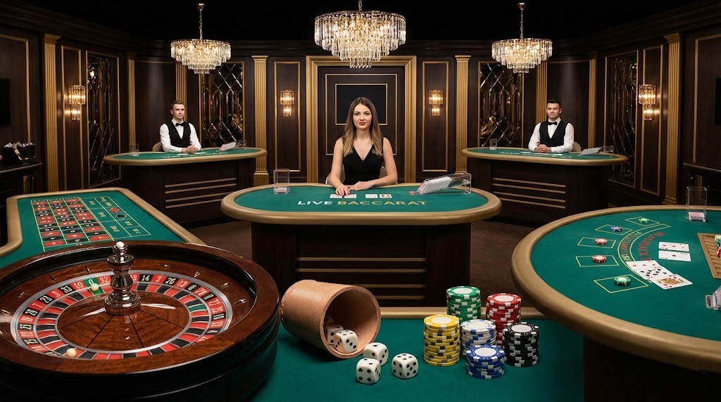 Jenis Permainan Live Casino Online yang Paling Populer